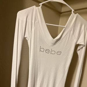 Bebe long sleeve shirt